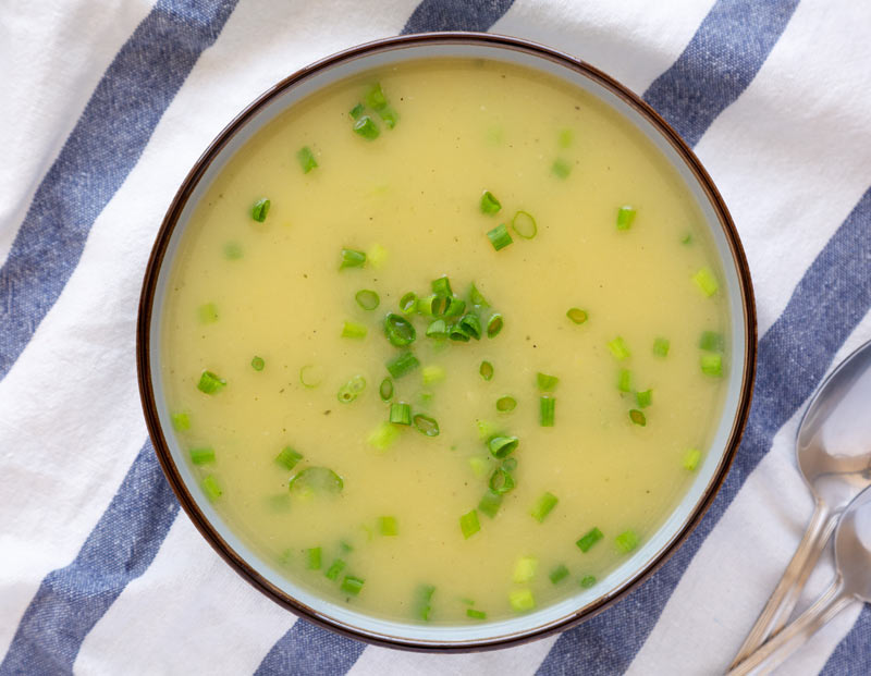 Leek & Potato Soup (Vichyssoise) Recipe